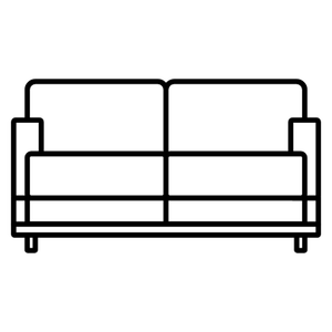 Two Seater Sofa