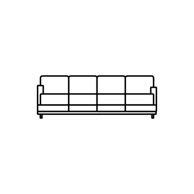4 seater sofa