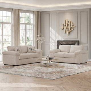 Jumbo cord sofas