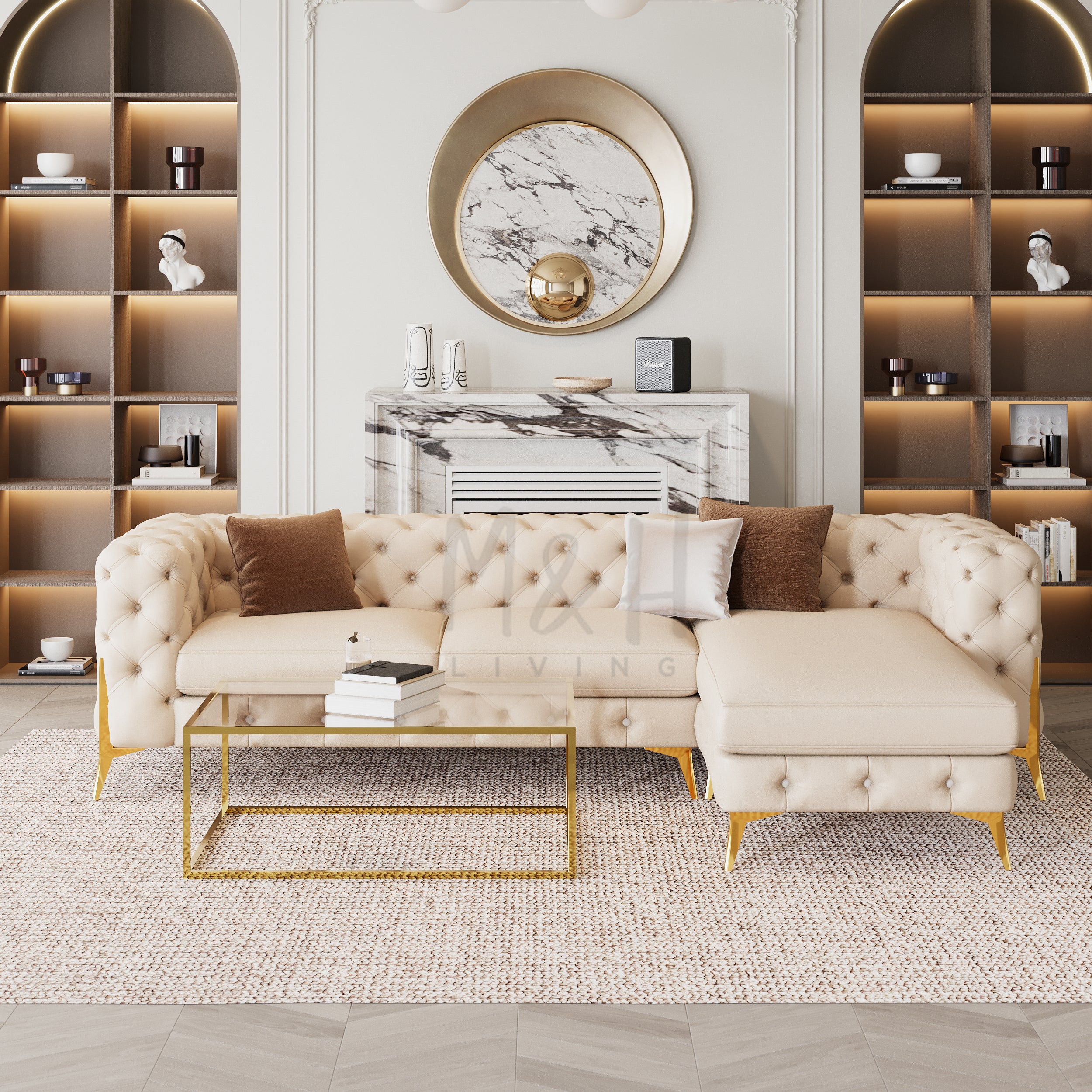 Ambassador L Shape Sofa