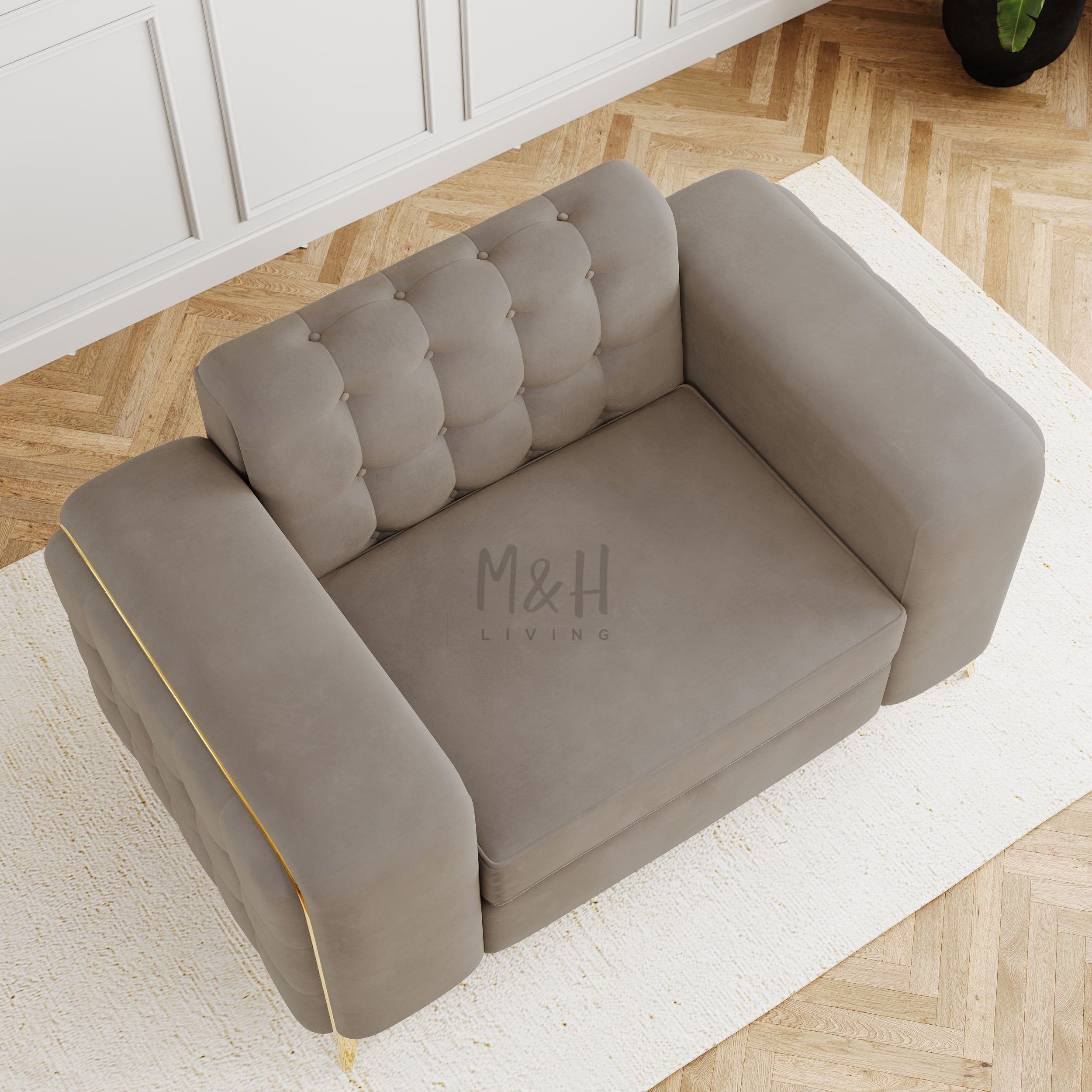 Charlotte 1 seater Sofa