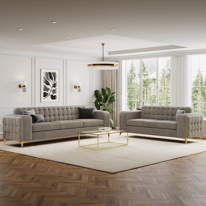 Charlotte 3 + 2 Seaters Sofa Set