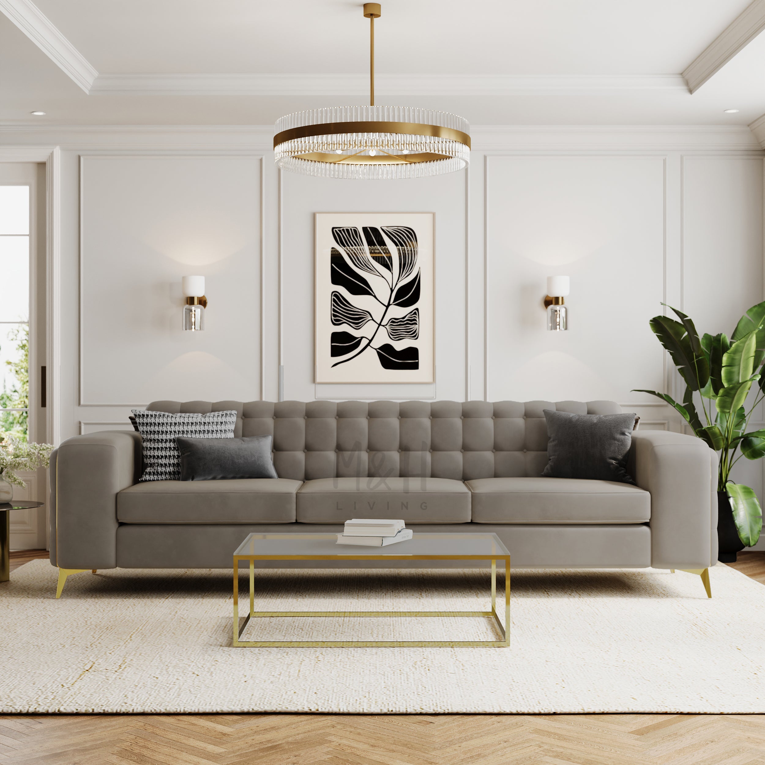 Charlotte 4 Seater Sofa
