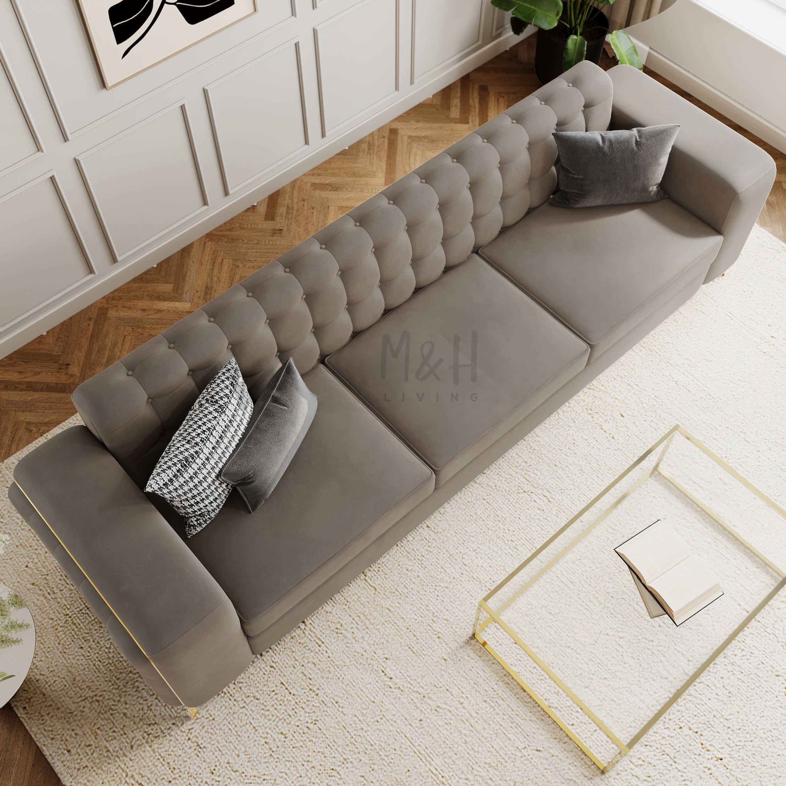 Charlotte 4 Seater Sofa