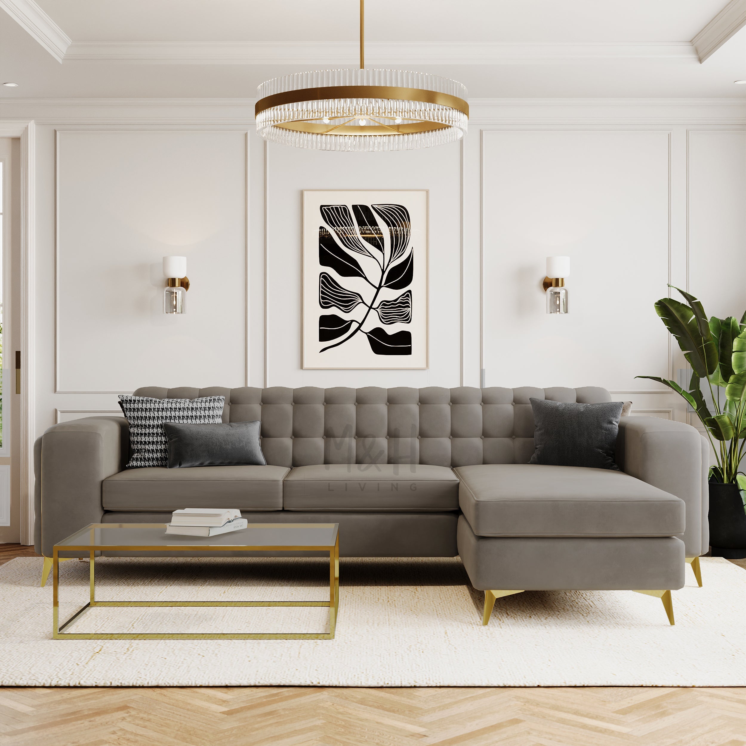Charlotte L Shape Sofa