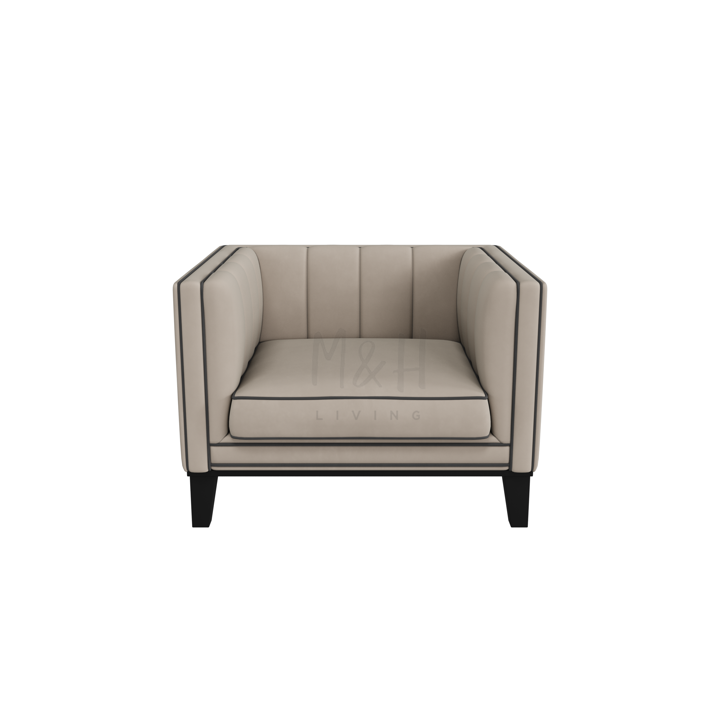MH Luxury 1 Seater Sofa