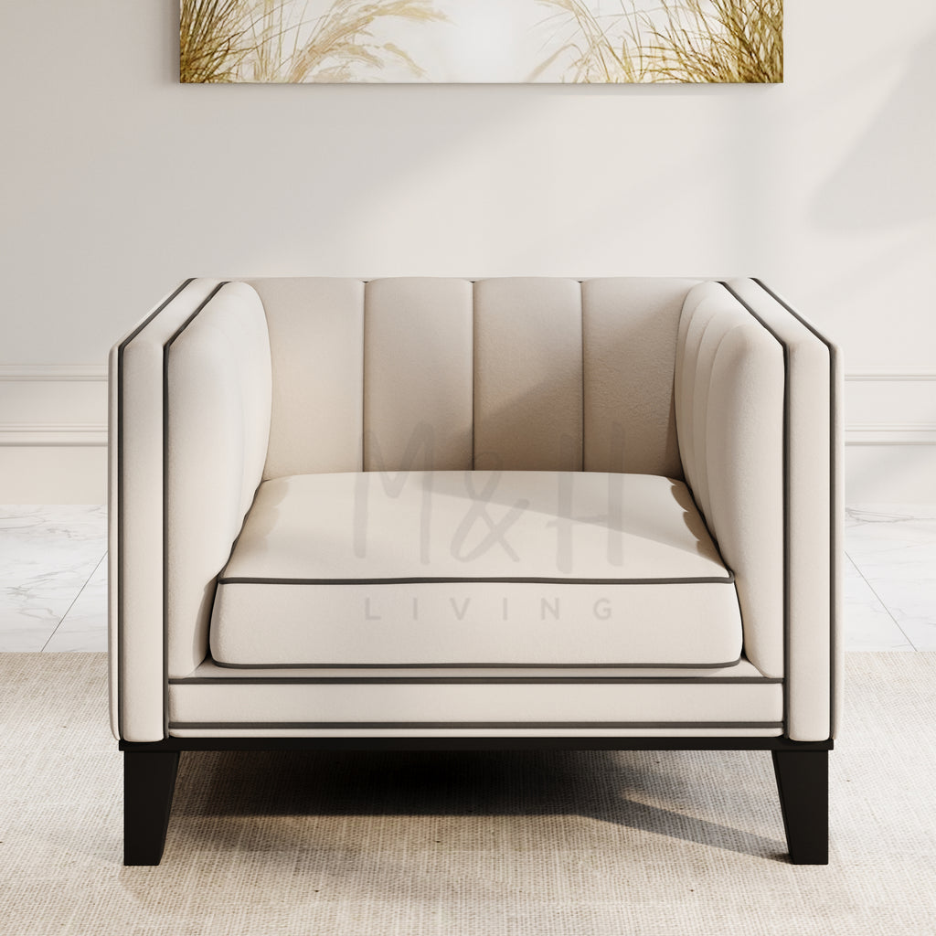 MH Luxury 1 Seater Sofa