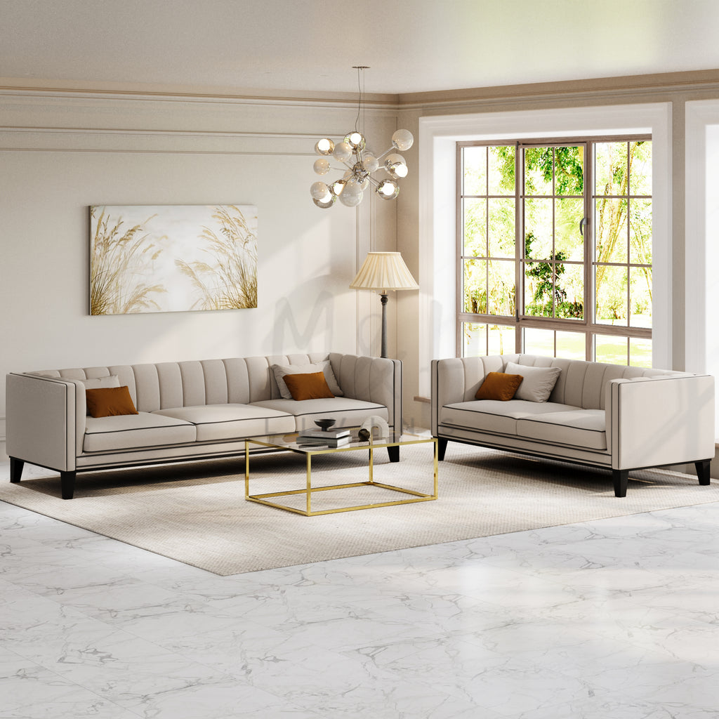 MH Luxury 3 + 2 Seaters Sofa Set