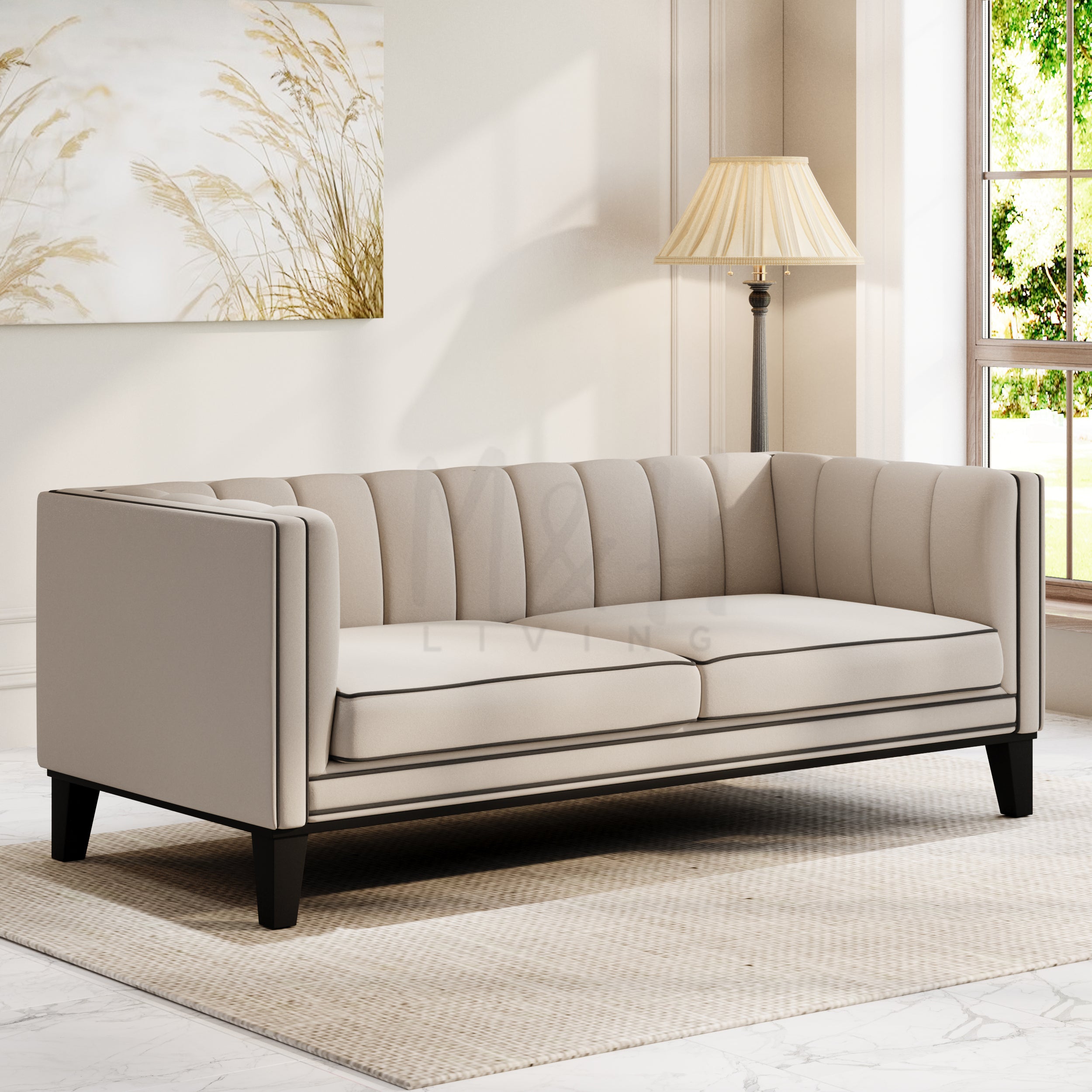 MH Luxury 3 + 2 Seaters Sofa Set