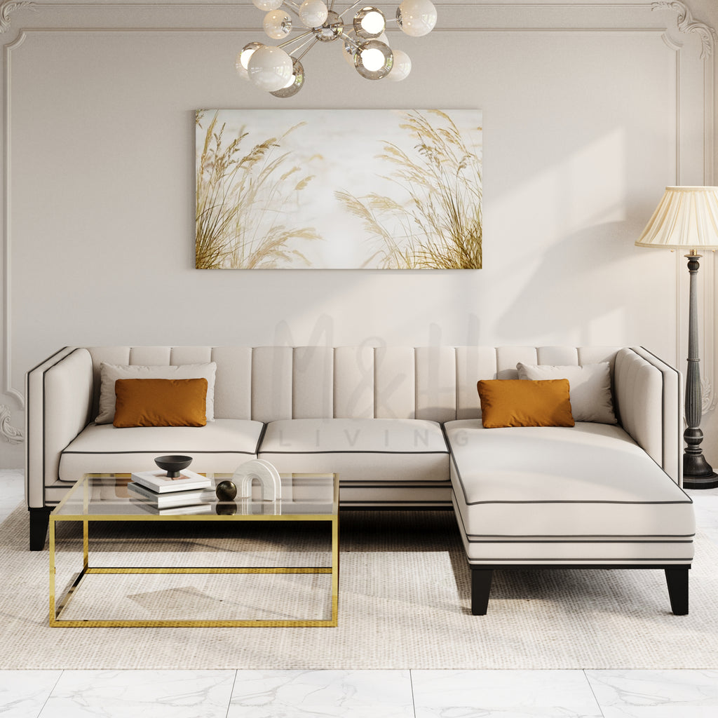 MH Luxury L Shape Sofa