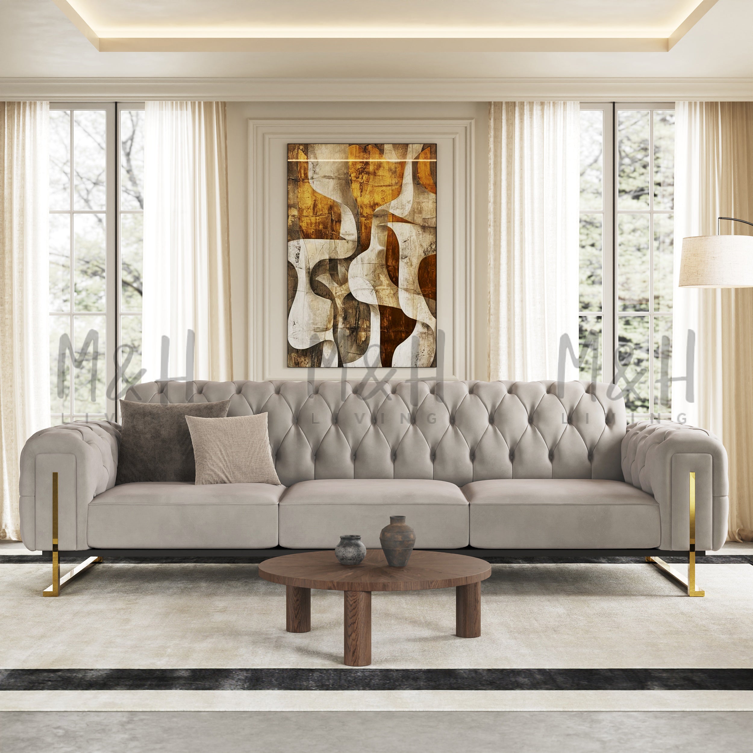 Scarlet 3 + 2 Seaters Sofa Set