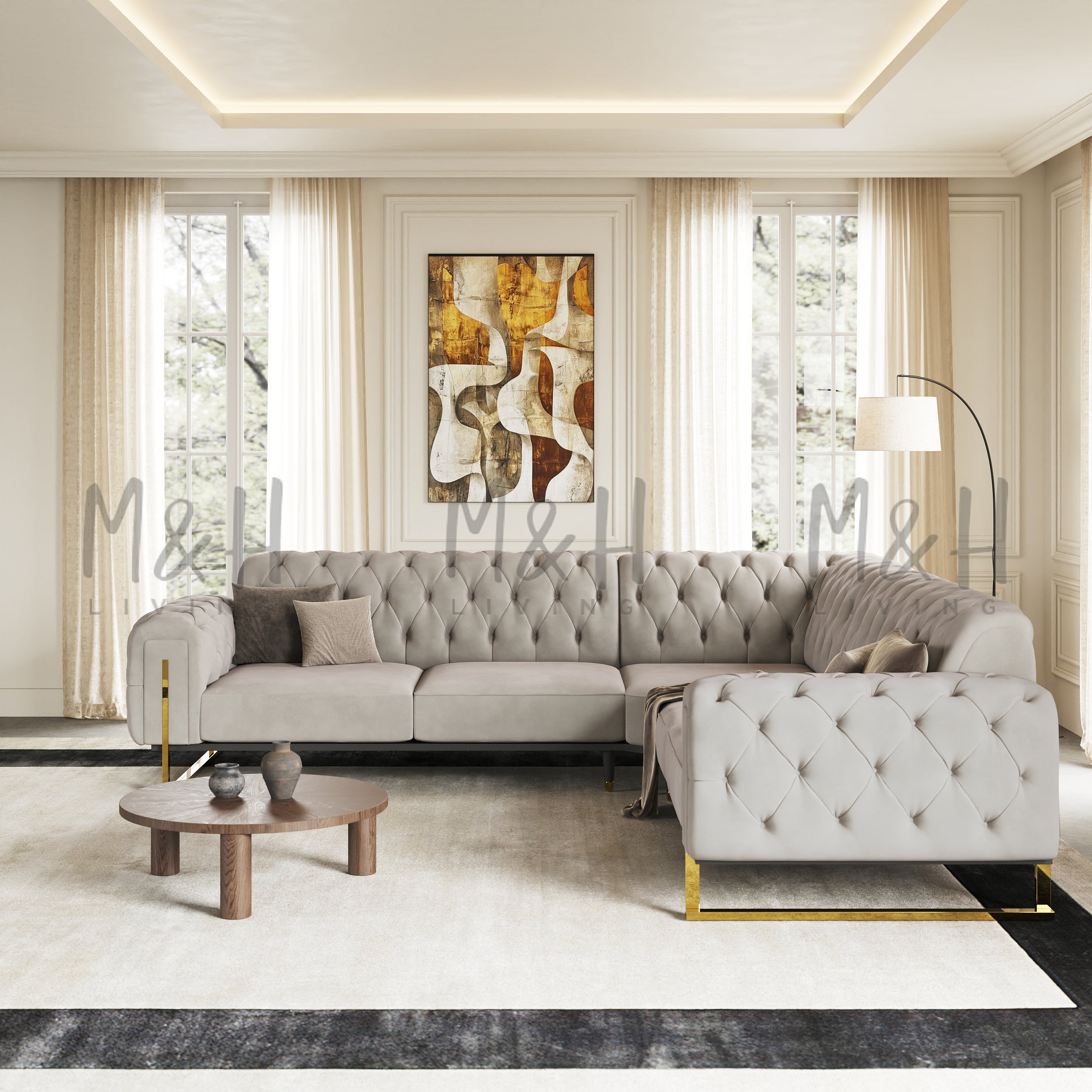 Scarlet Corner Sofa