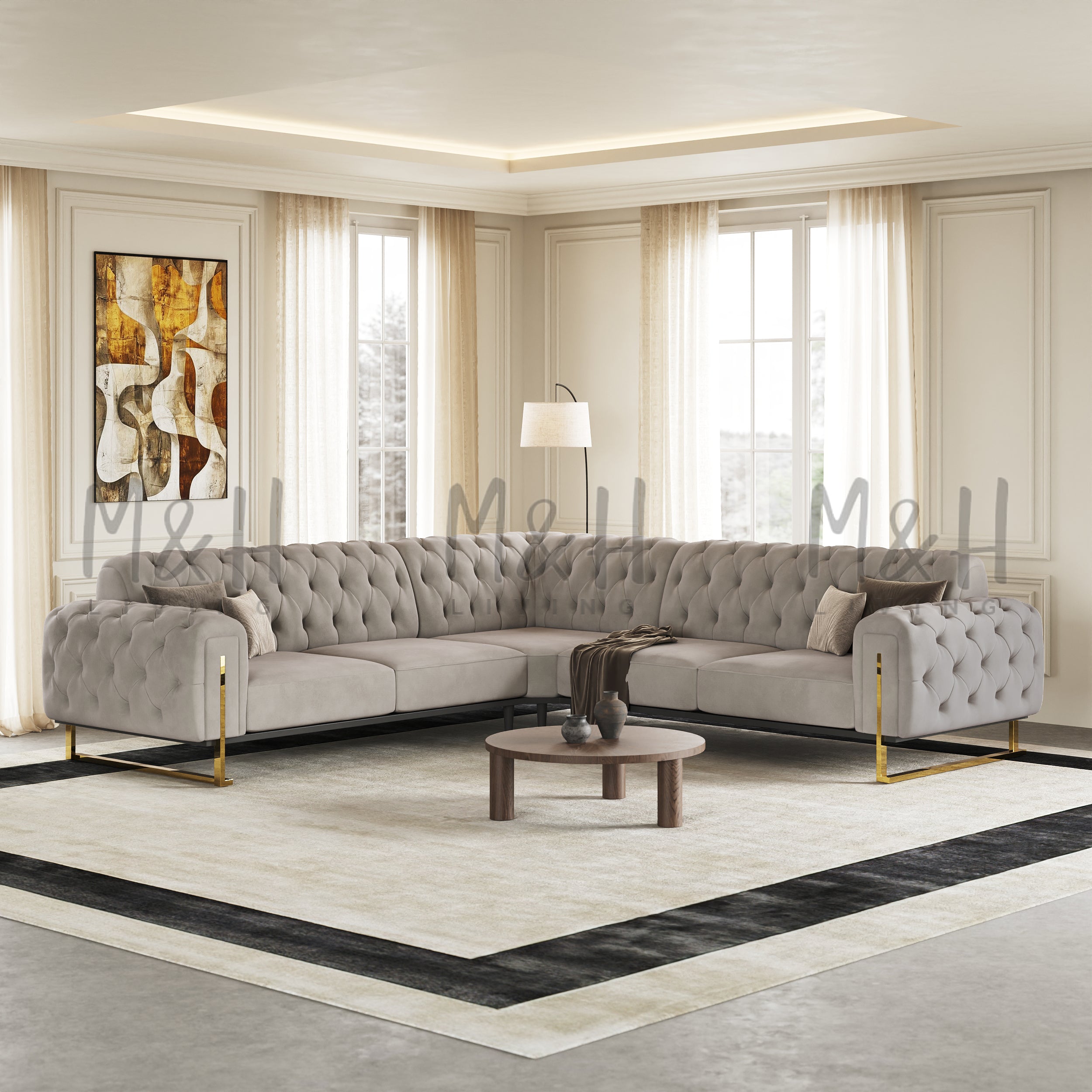 Scarlet Corner Sofa