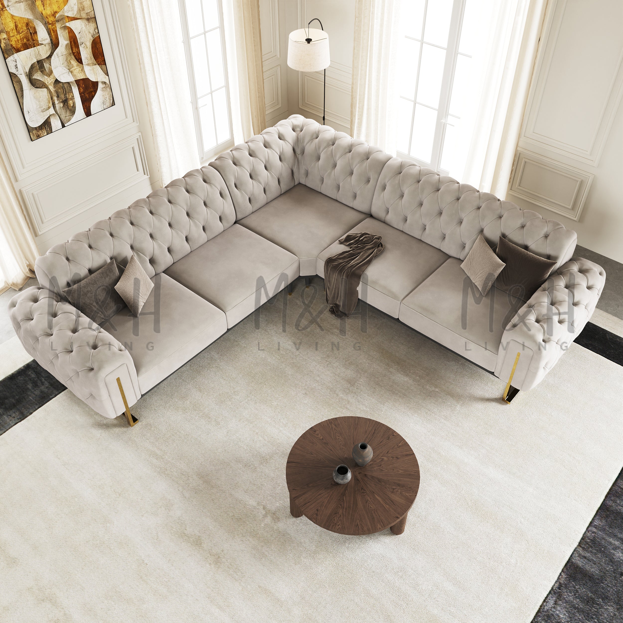 Scarlet Corner Sofa