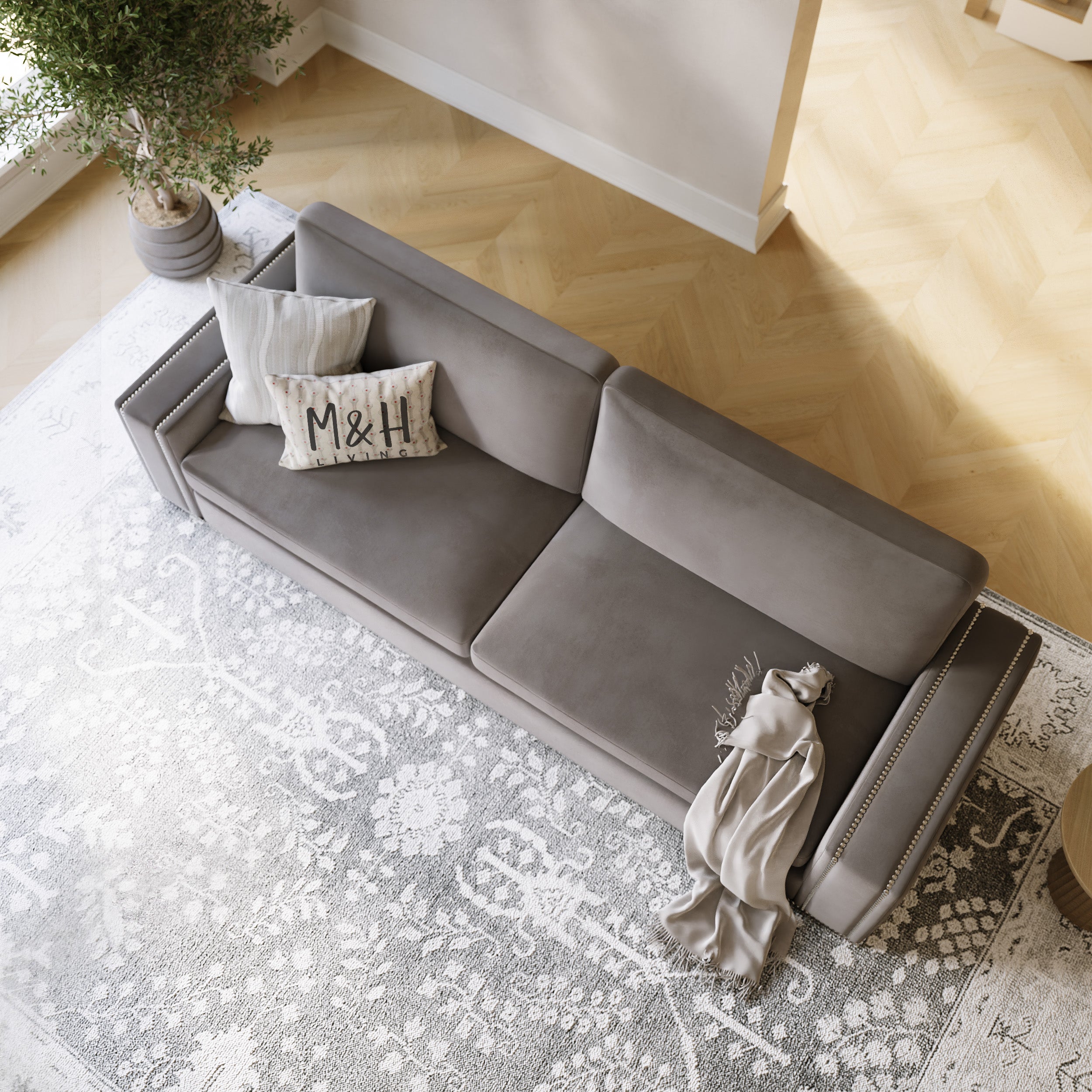 Aaron 3 Seater Sofa