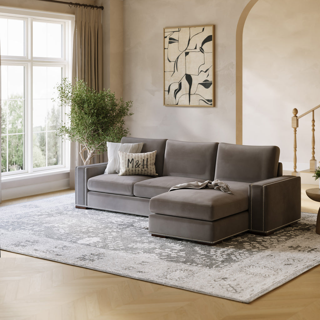 Aaron L Shape Sofa