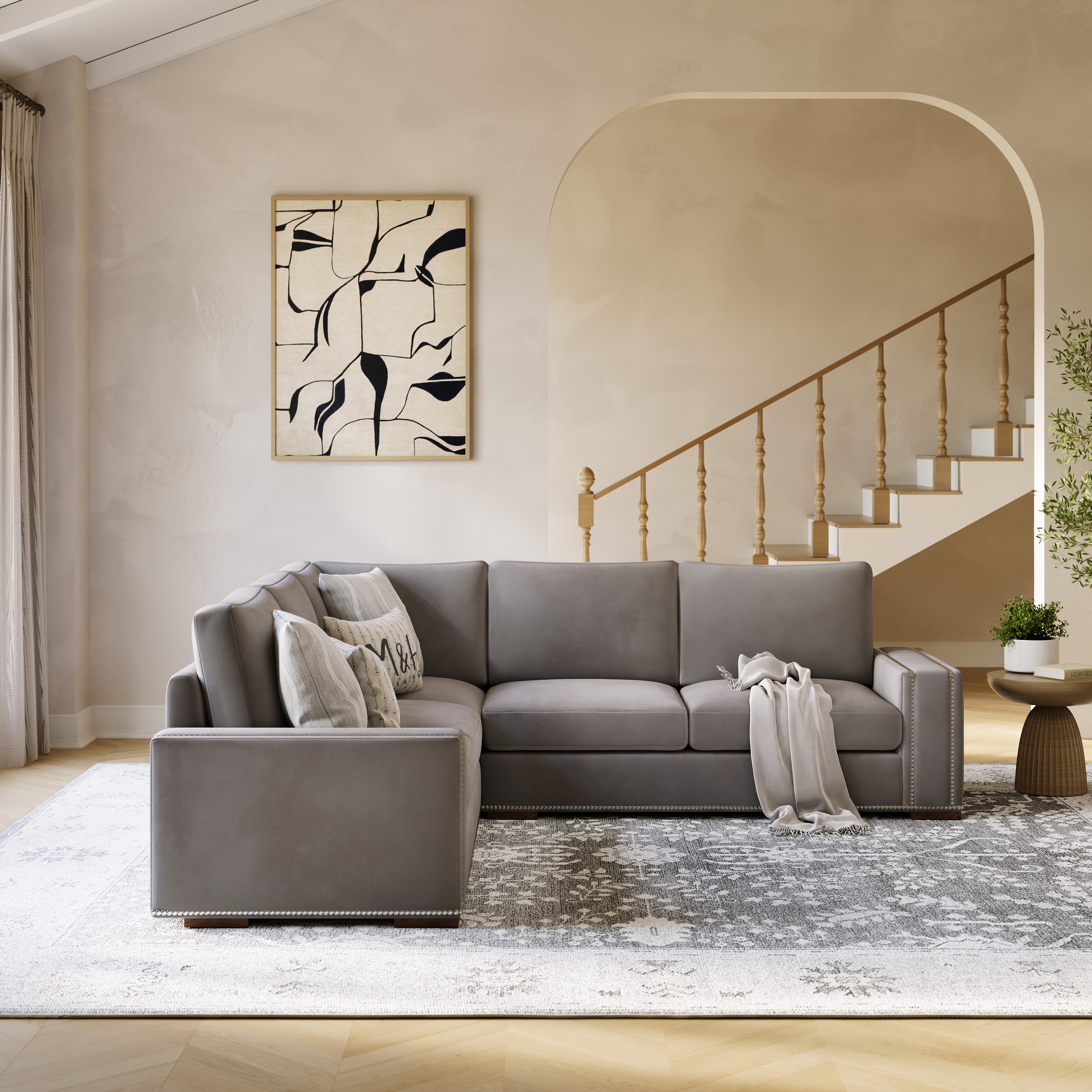 Aaron Corner Sofa