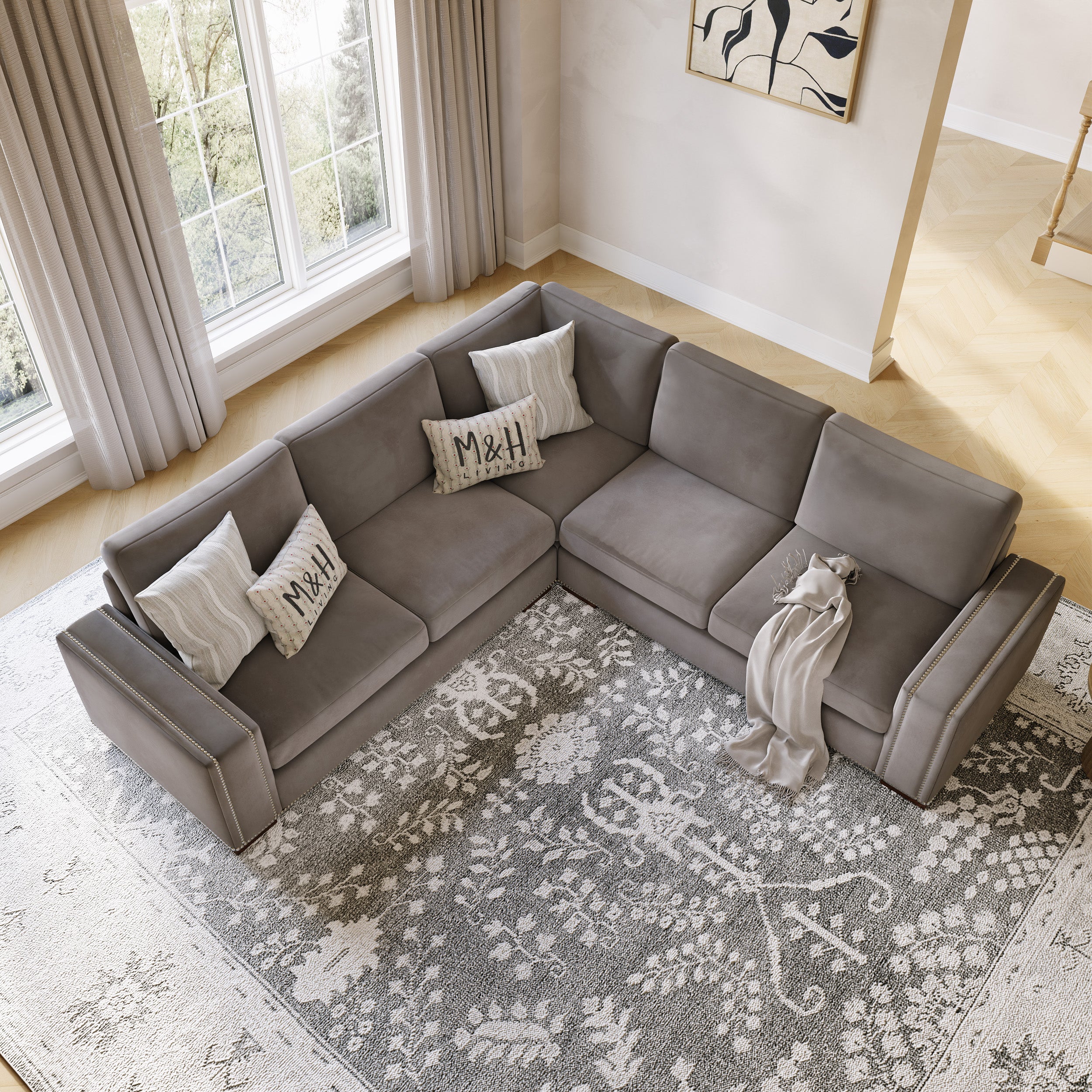 Aaron Corner Sofa