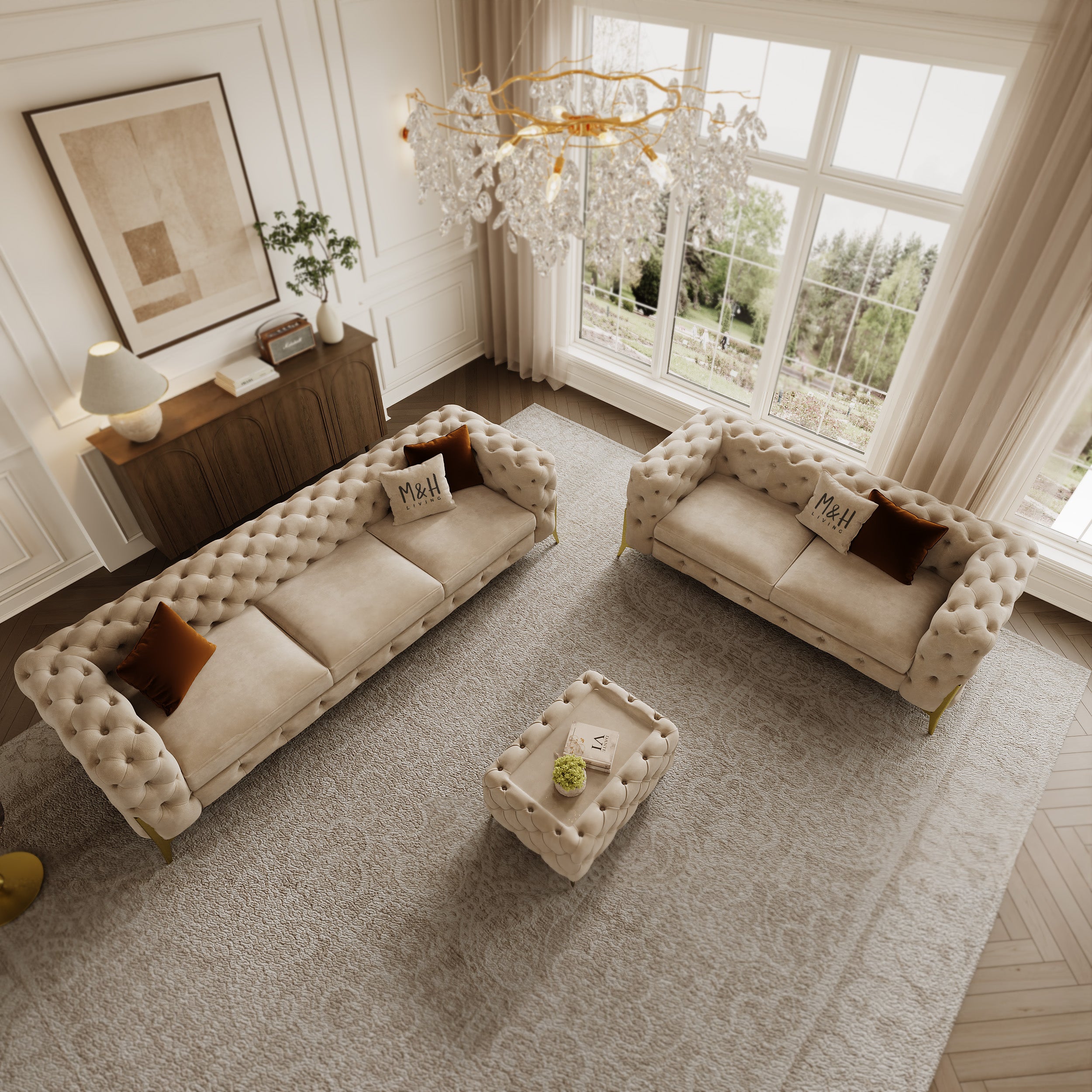 Ambassador 3 + 2 Seaters Sofa Set