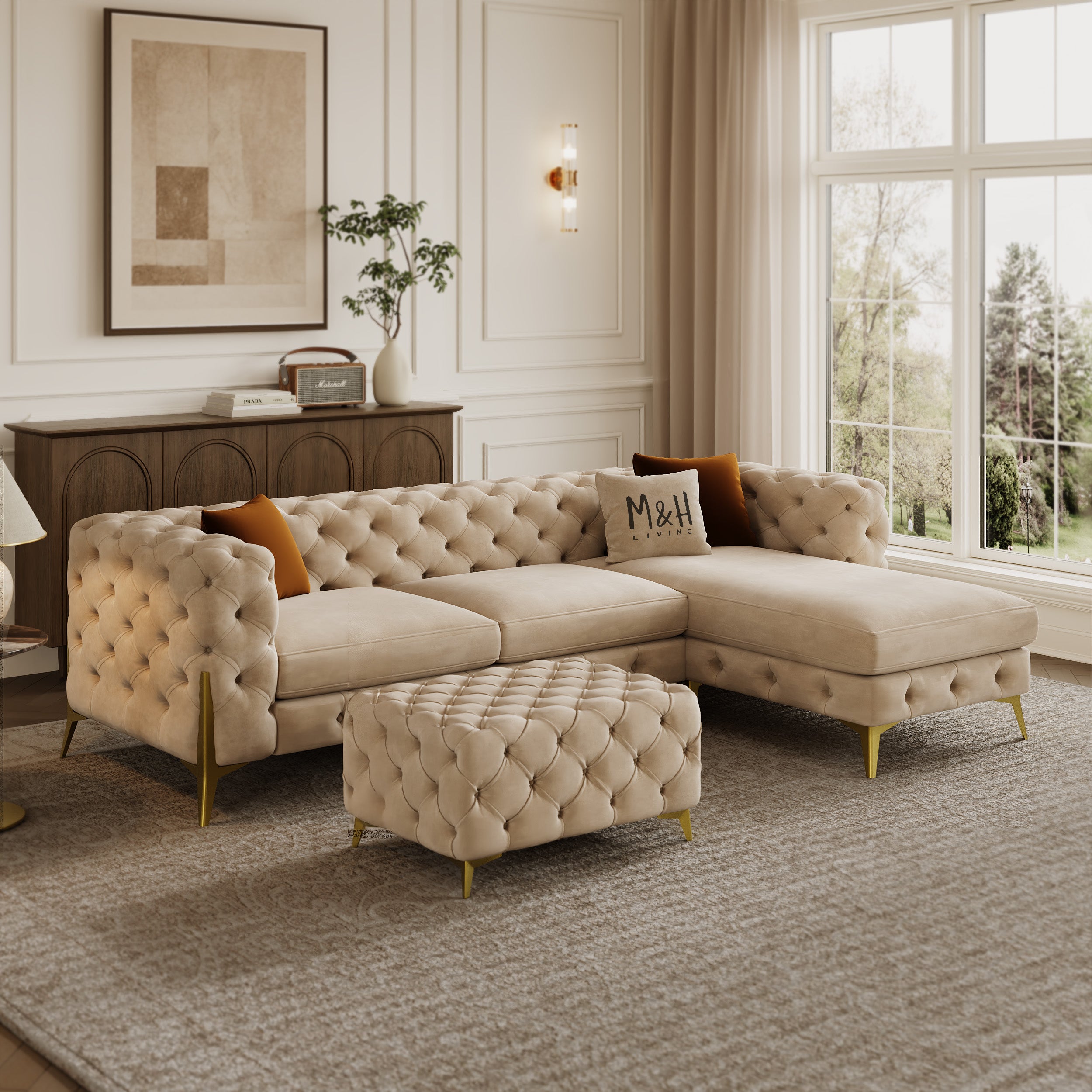 Ambassador L Shape Sofa