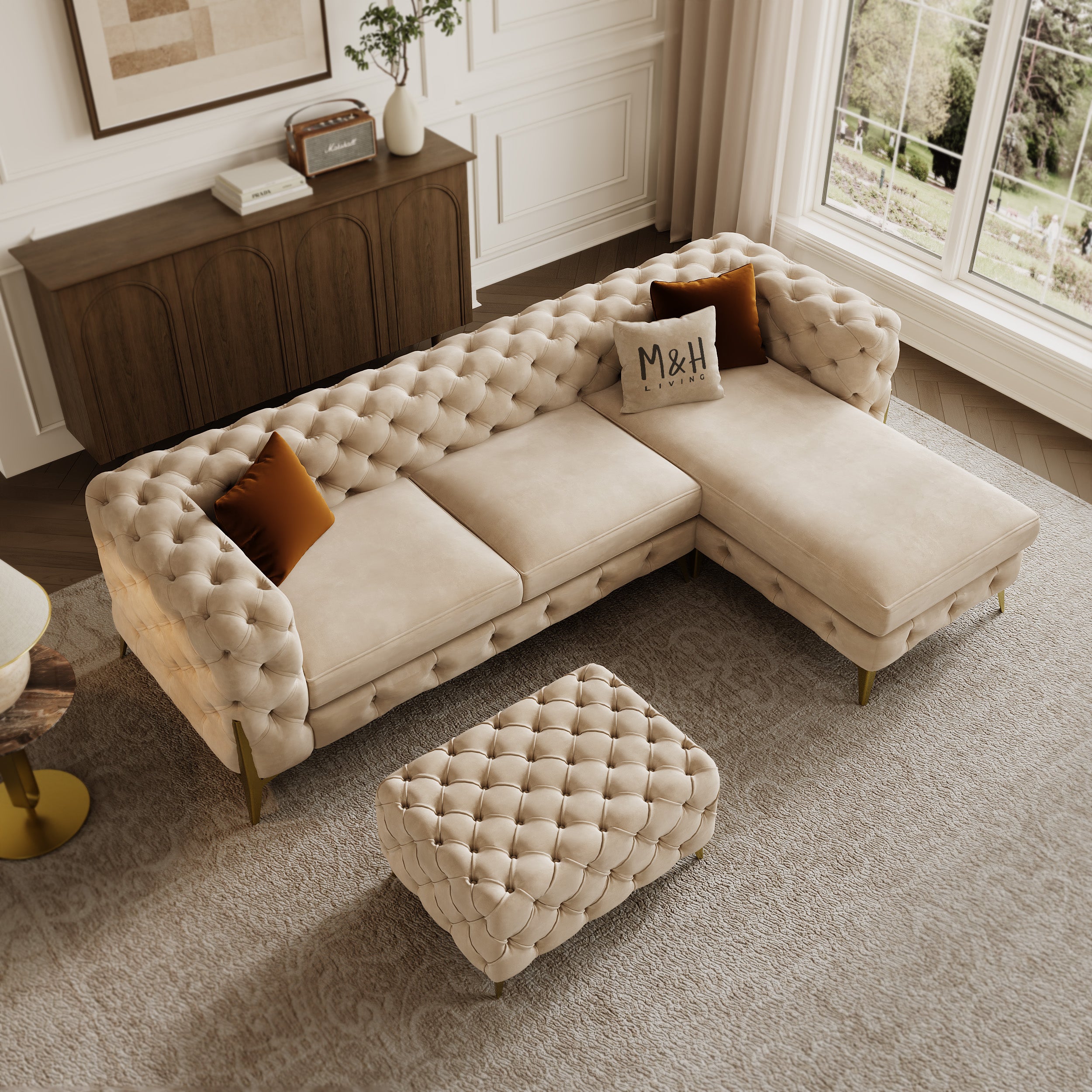 Ambassador L Shape Sofa