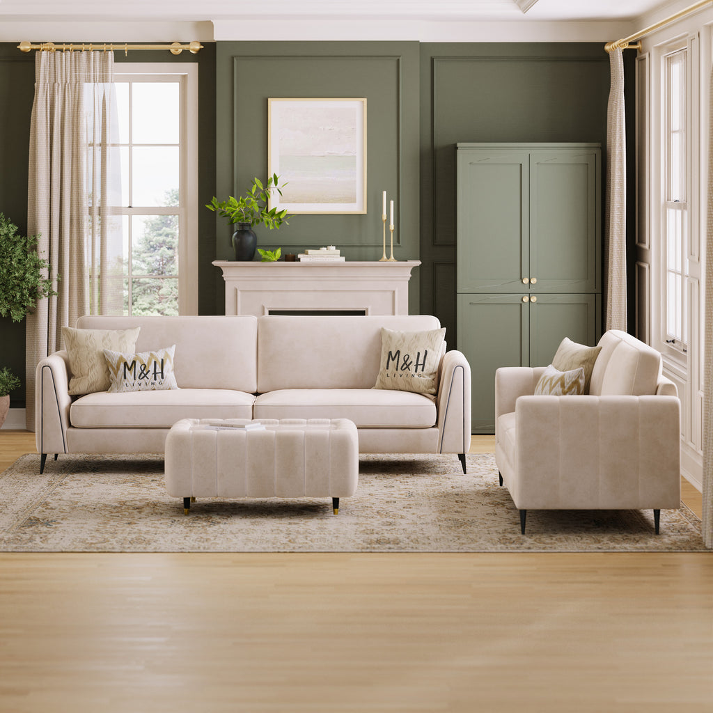 Amelia 3 + 2 Seaters Sofa Set