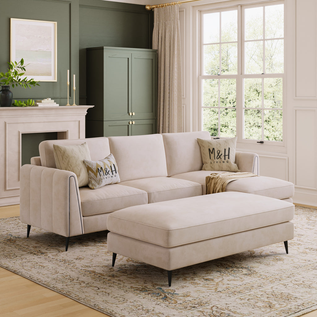 Amelia L Shape Sofa