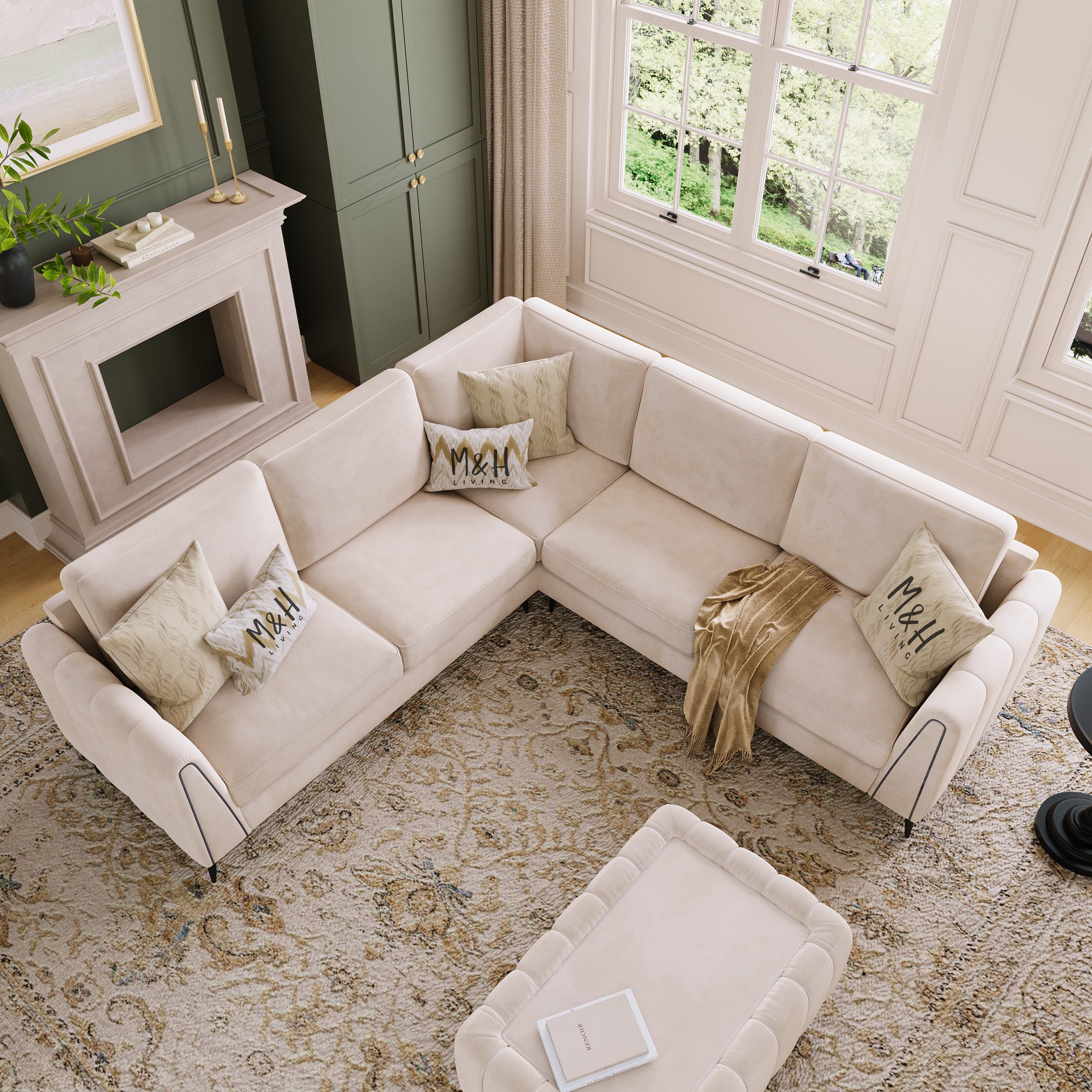 Amelia Corner Sofa