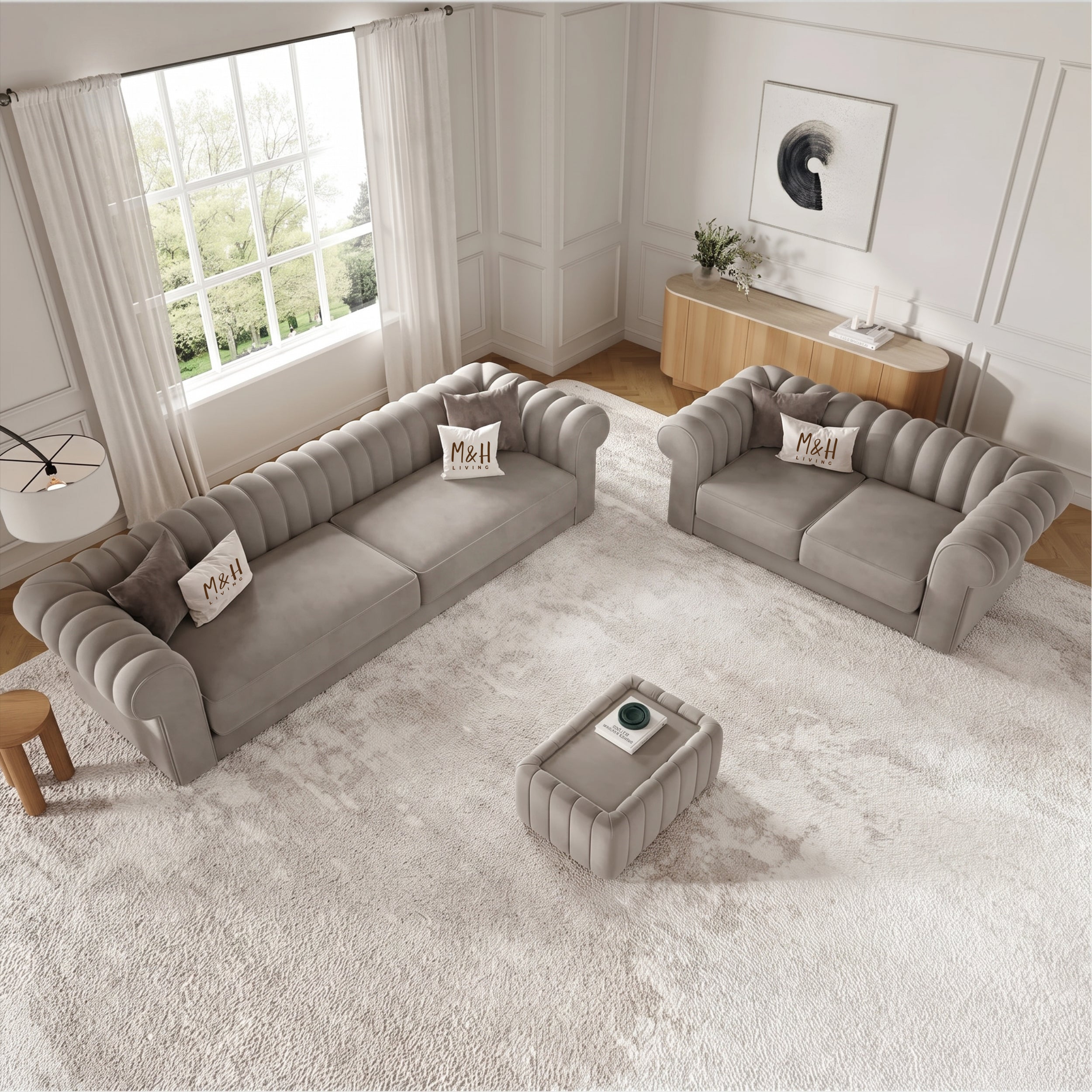 Chelsea Line 3 + 2 Seaters Sofa Set