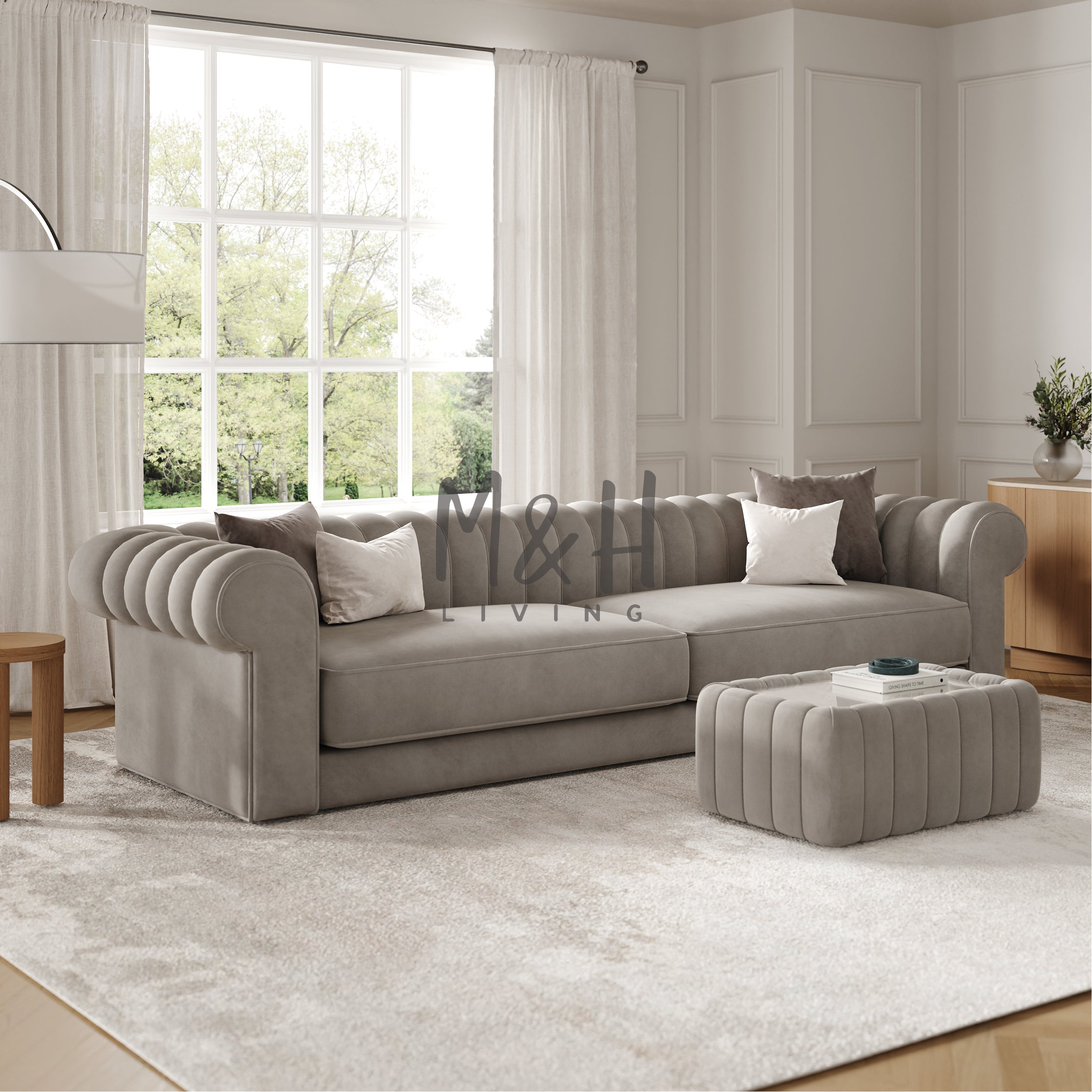 Chelsea Line 4 Seater Sofa