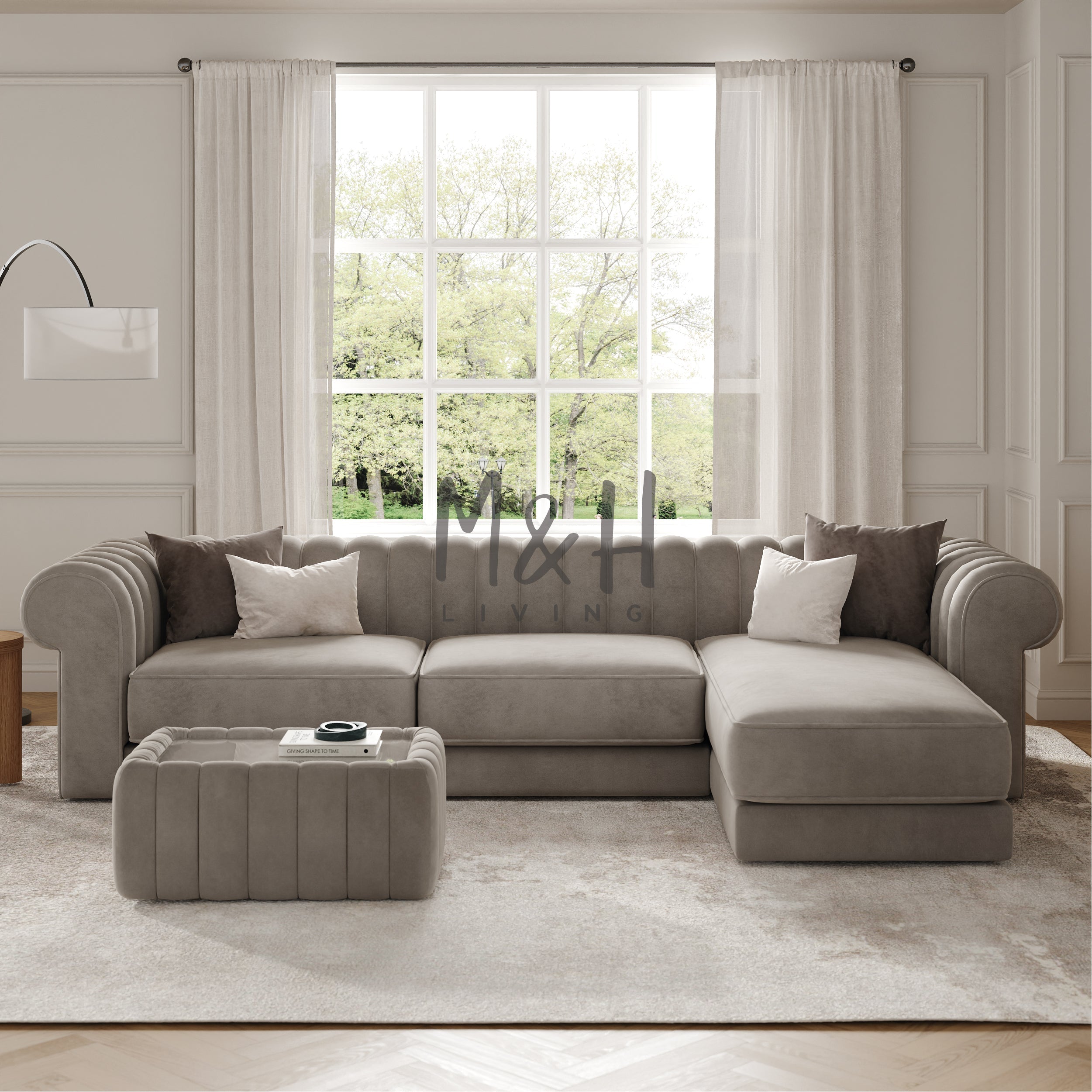 Chelsea Line L Shape Sofa