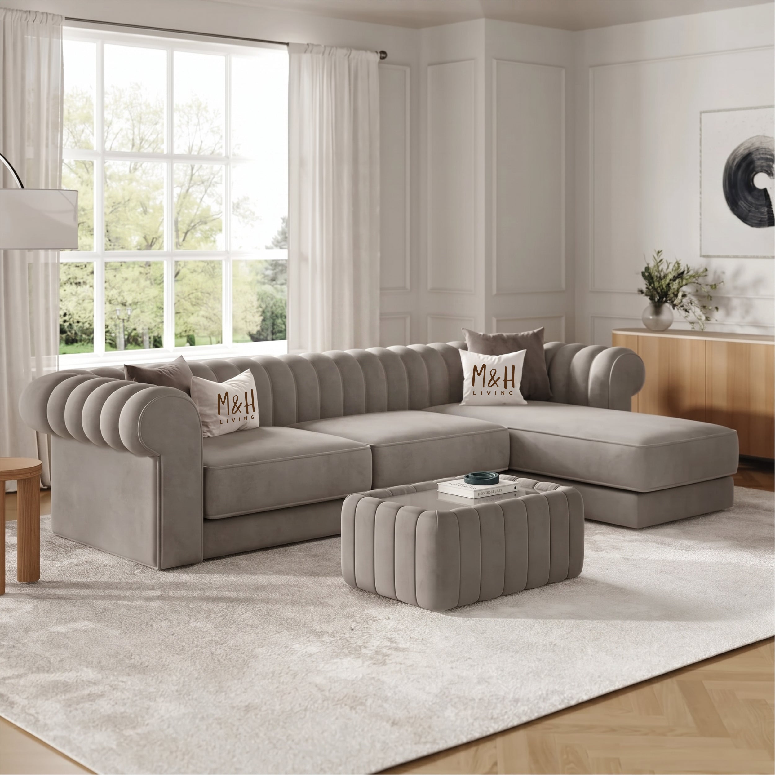 Chelsea Line L Shape Sofa