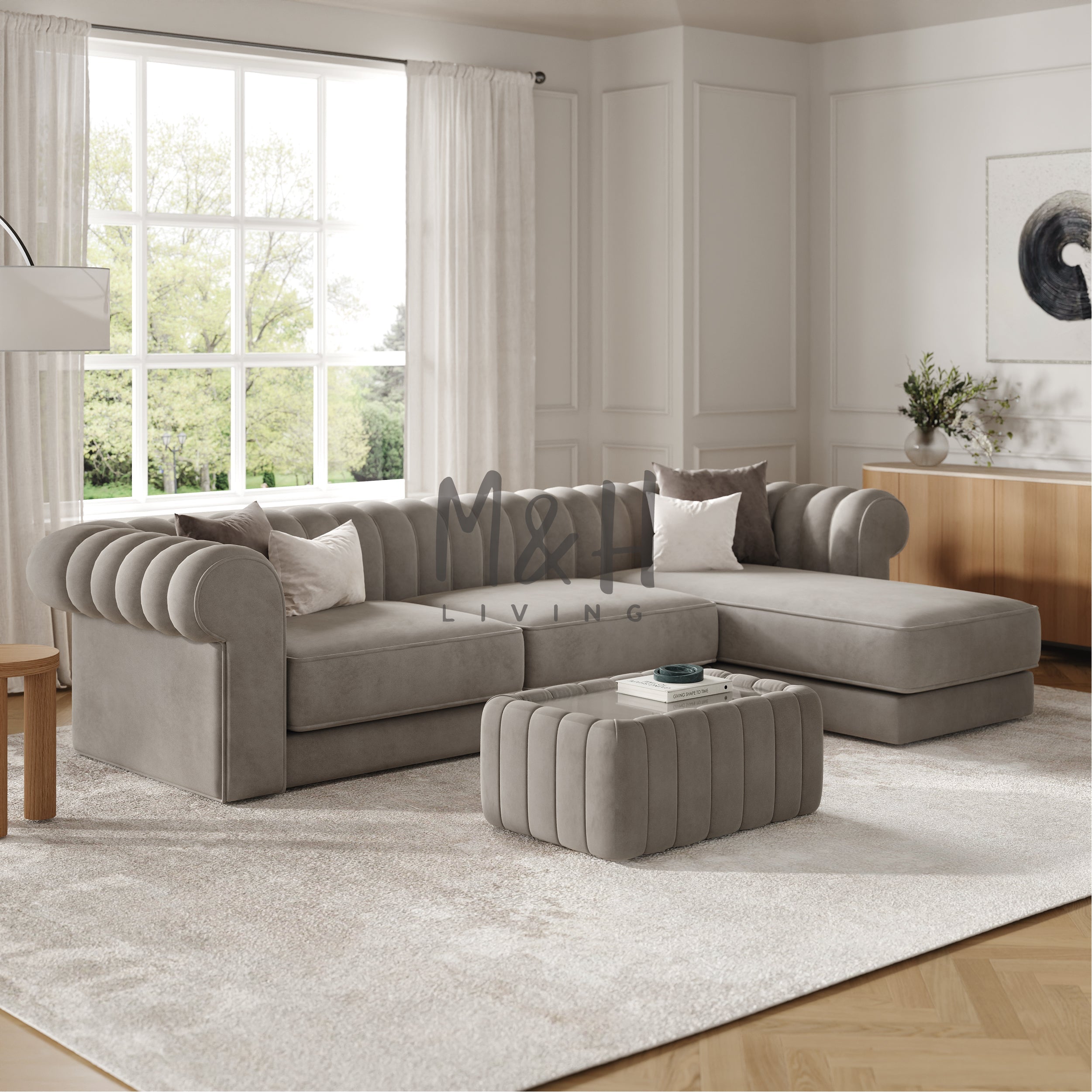 Chelsea Line L Shape Sofa