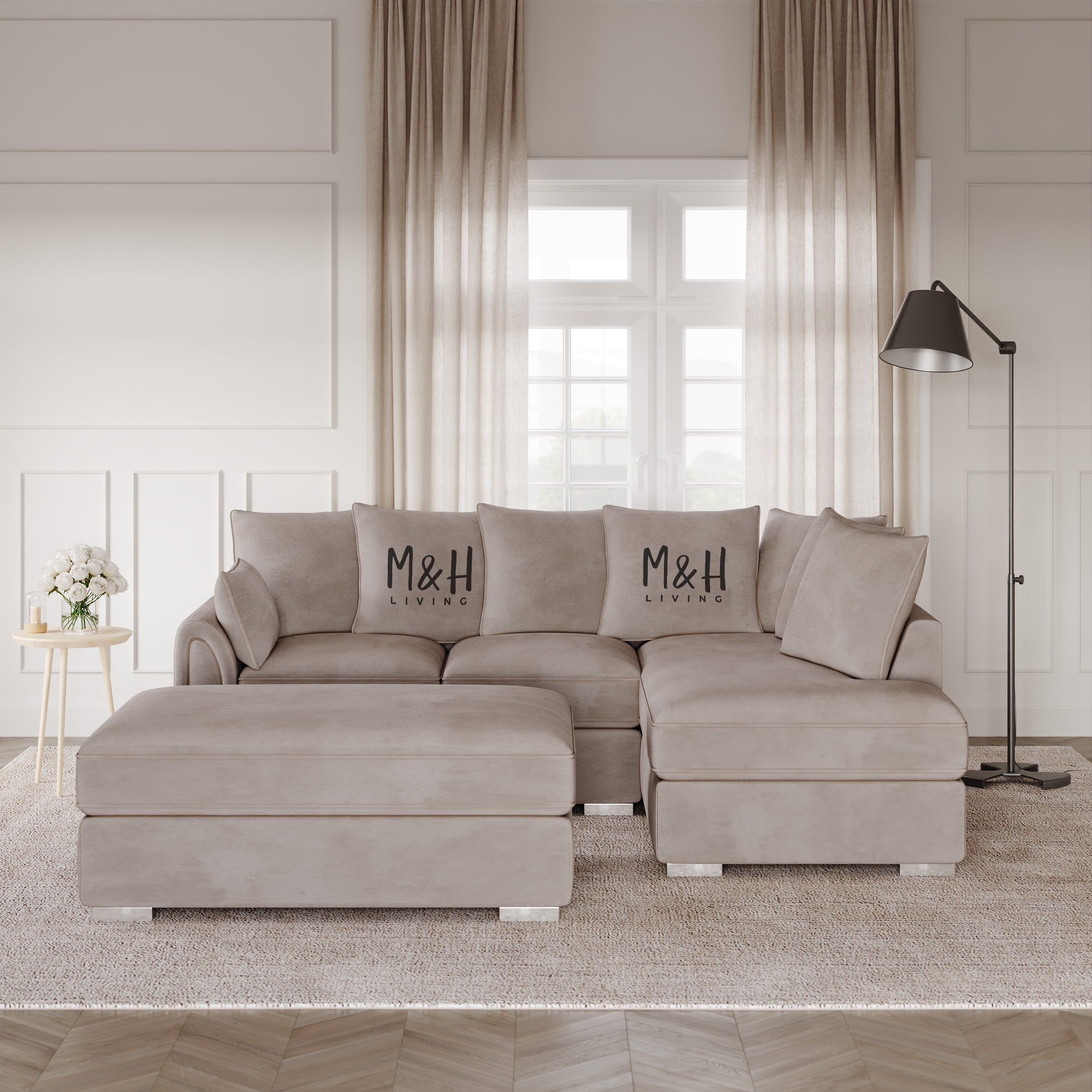 Clara L Shape Sofa