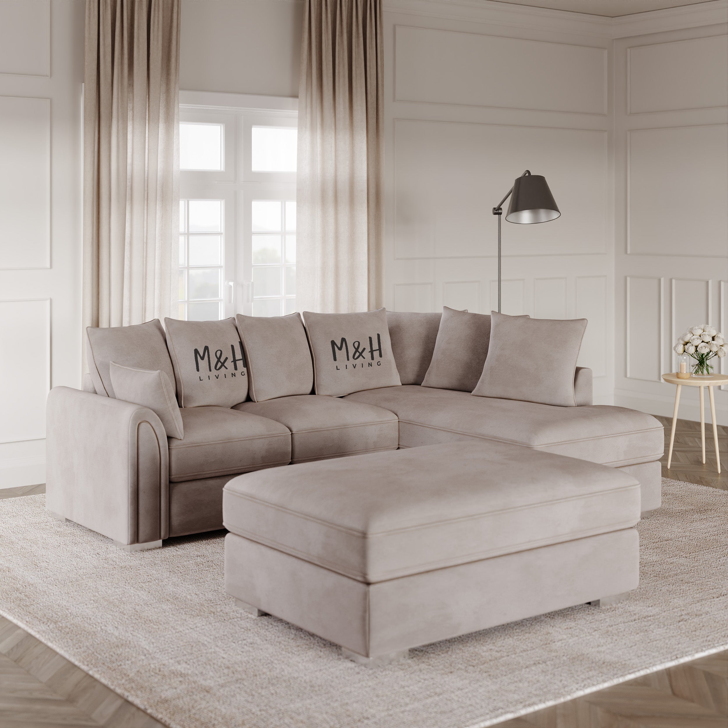Clara L Shape Sofa