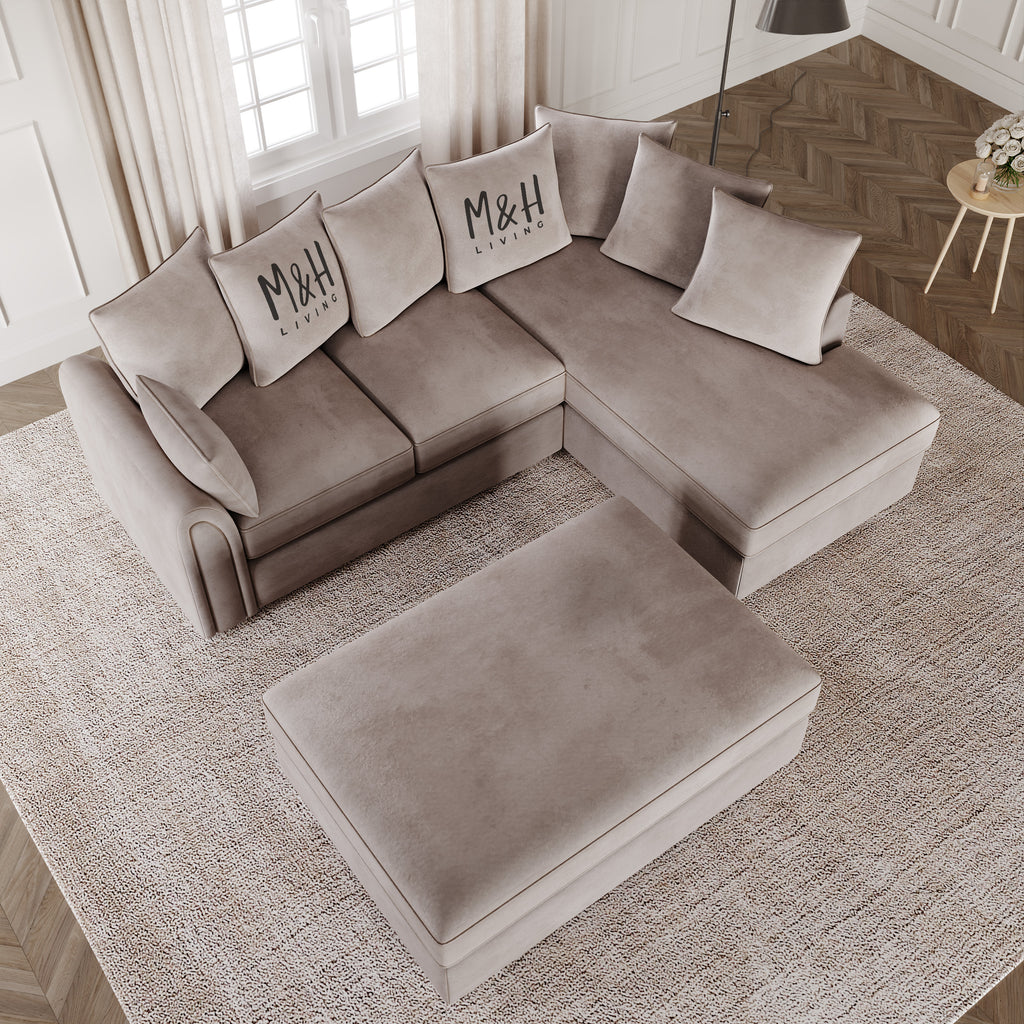 Clara L Shape Sofa