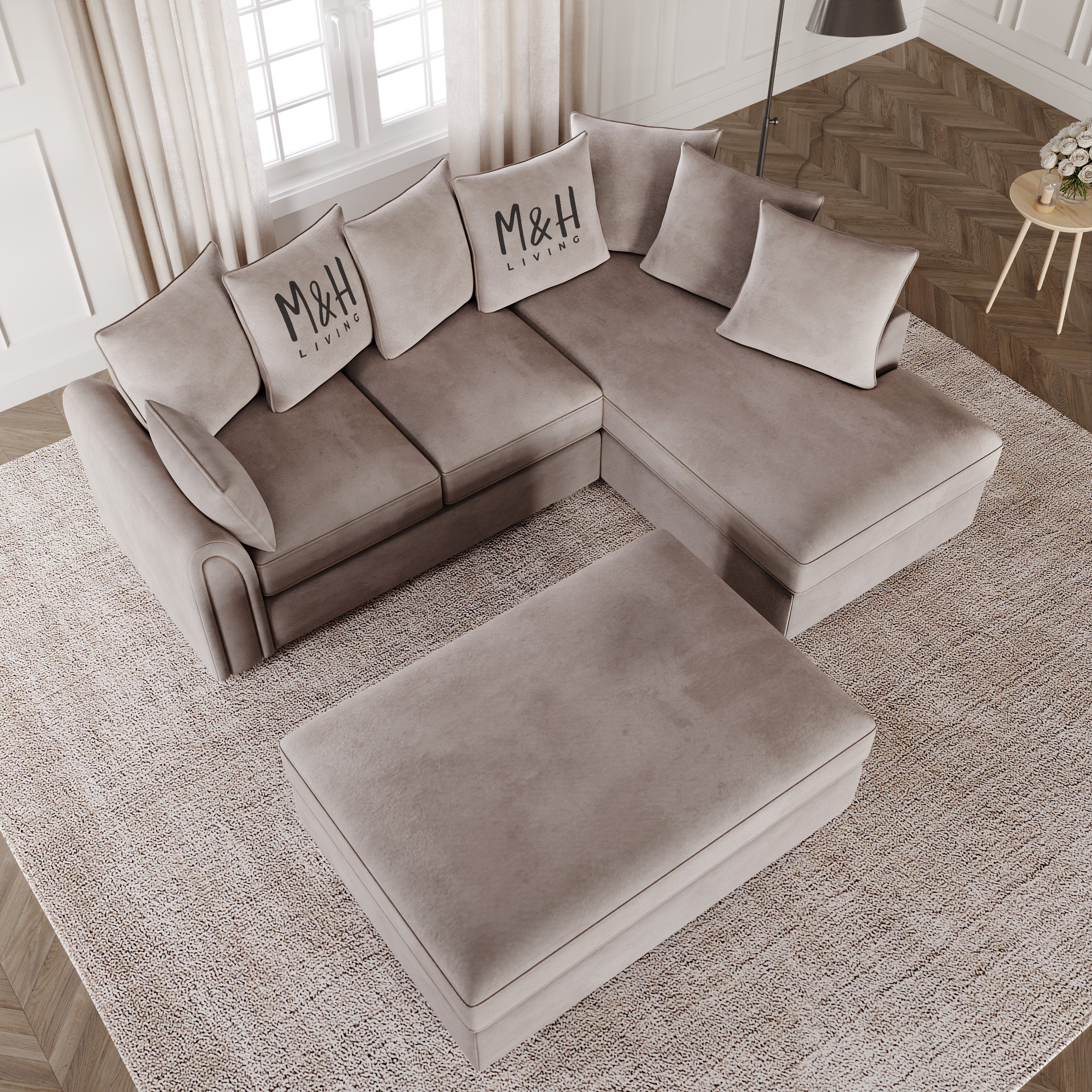 Clara L Shape Sofa
