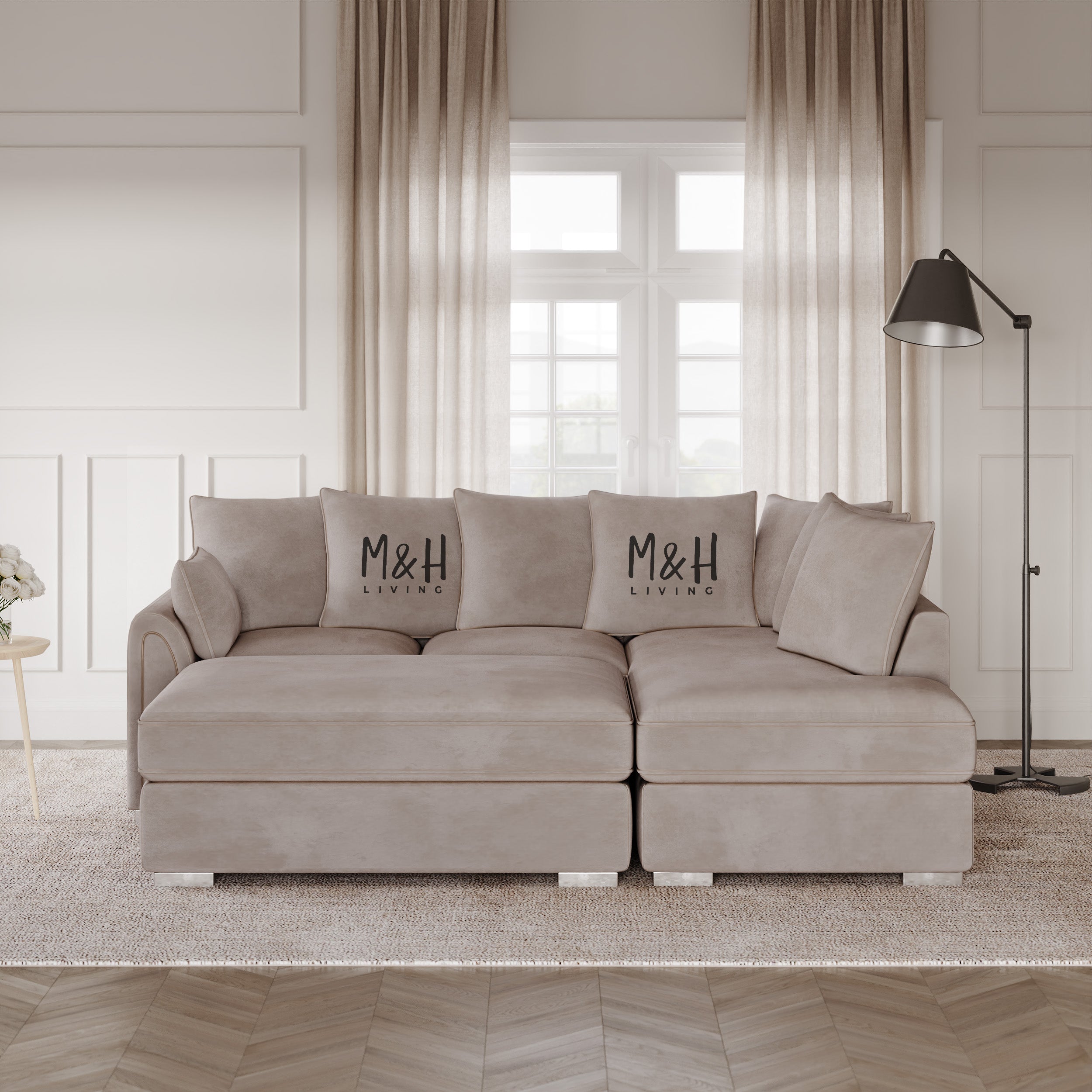 Clara L Shape Sofa