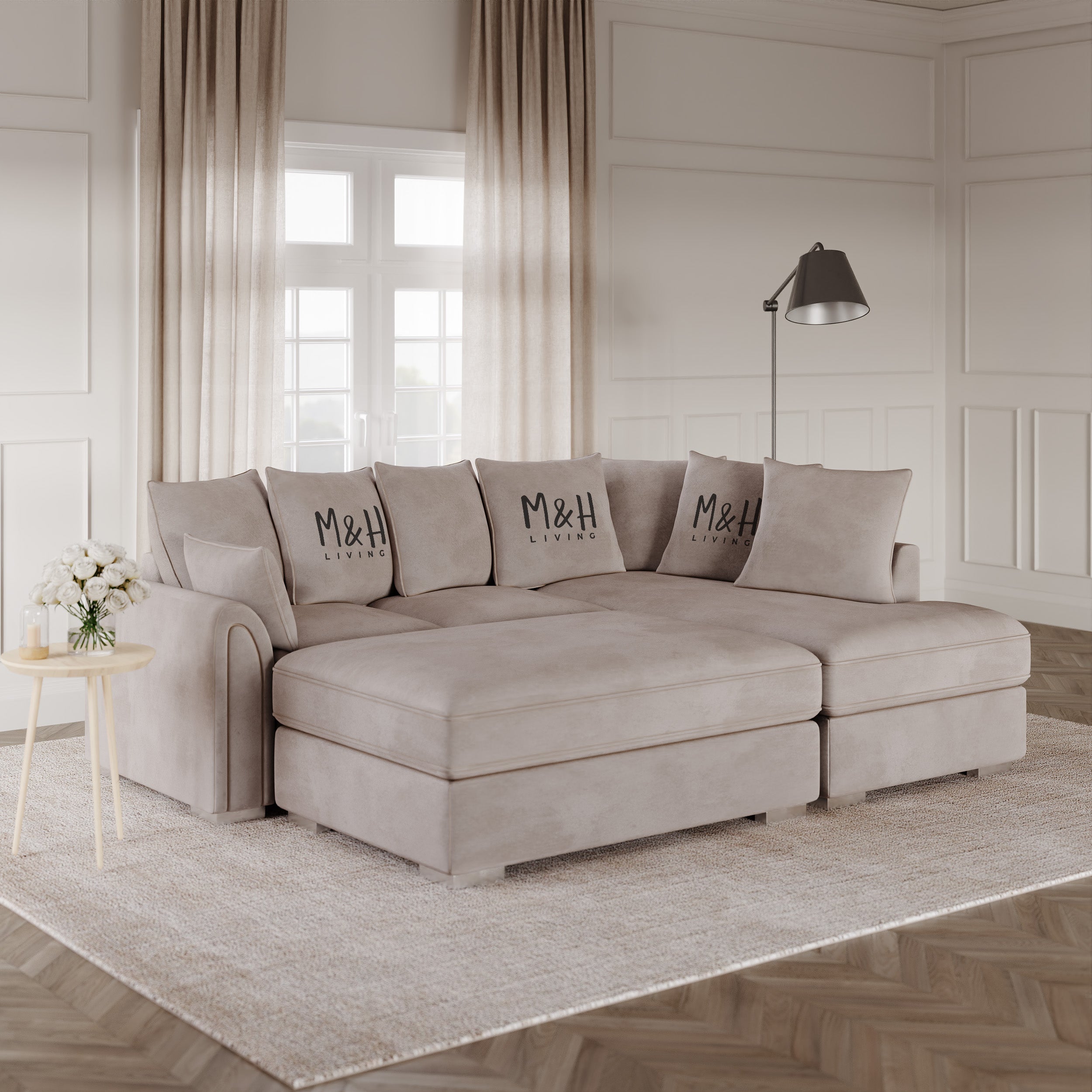 Clara L Shape Sofa