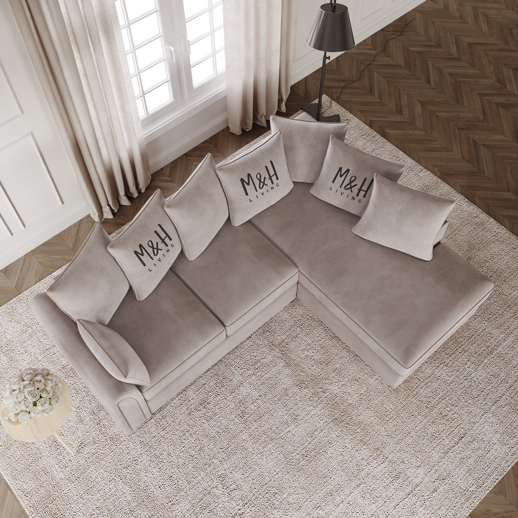 Clara L Shape Sofa