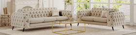 3 and 2 seater sofa set