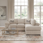 Jumbo Cord L Shape Sofa