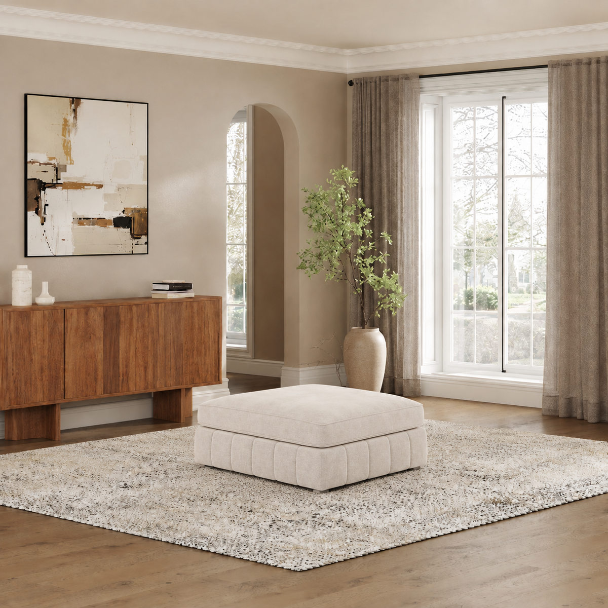 MH Lily Foot Stool