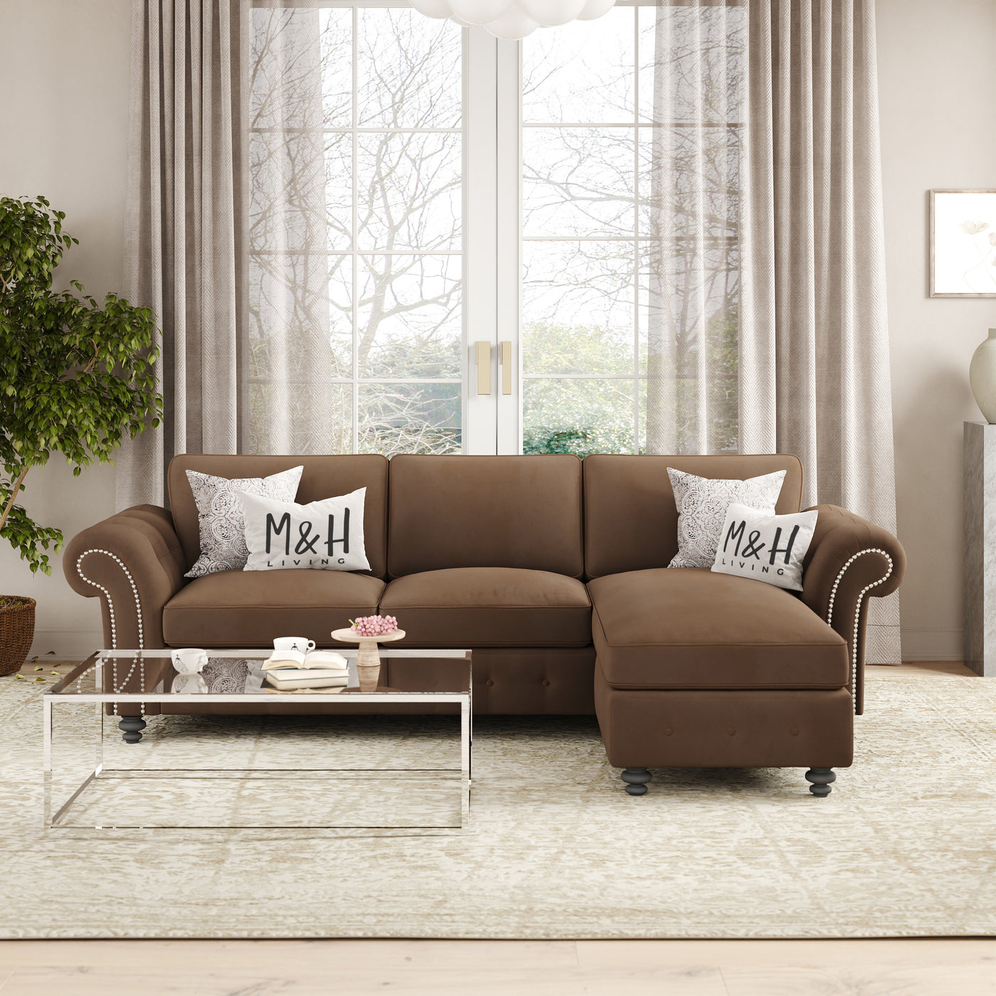 Customer home in London
