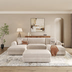 MH Lily Convertible U Shape Sofa
