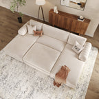 MH Lily Convertible U Shape Sofa