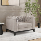 MH Luxury Chesterfield 1 Seater Sofa