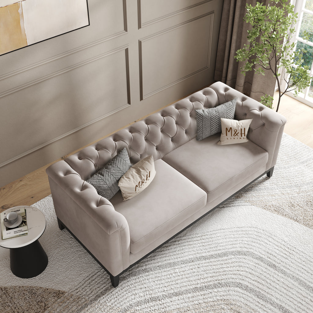 MH Luxury Chesterfield 2 Seater Sofa