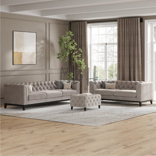 MH Luxury Chesterfield Sofa 3 + 2 Seater