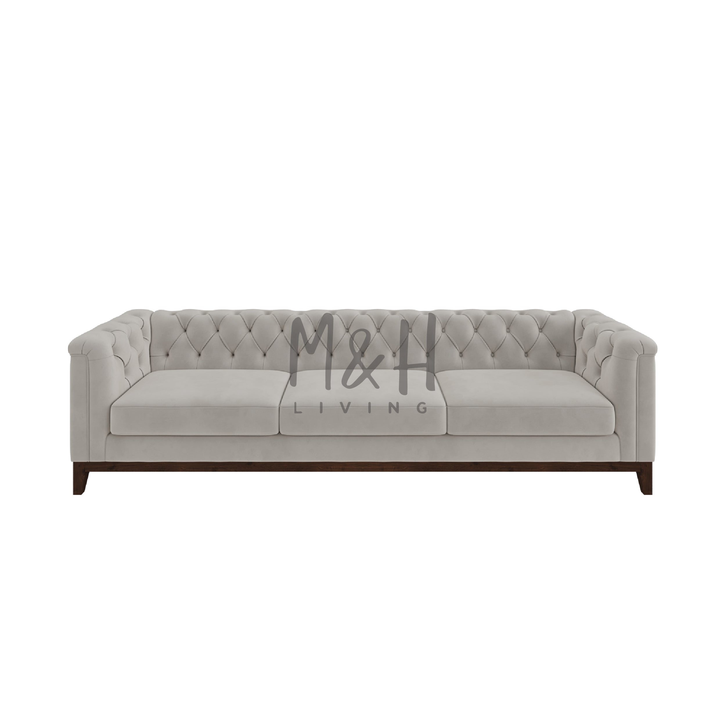 MH Luxury Chesterfield 4 Seater Sofa